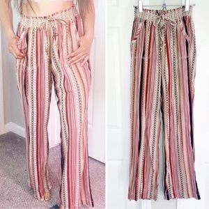 Boho High Waisted Pants